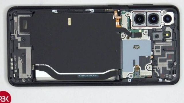 三星galaxys21拆解维修难度还是蛮大的