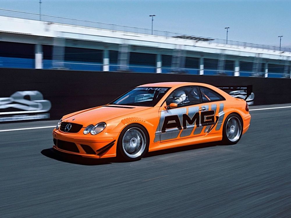 amg最稀有的车型之一,奔驰clk dtm amg敞篷版