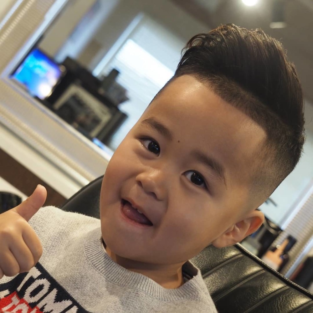 小帅哥发型12款,酷帅有型还个性,有你儿子同款吗_腾讯新闻