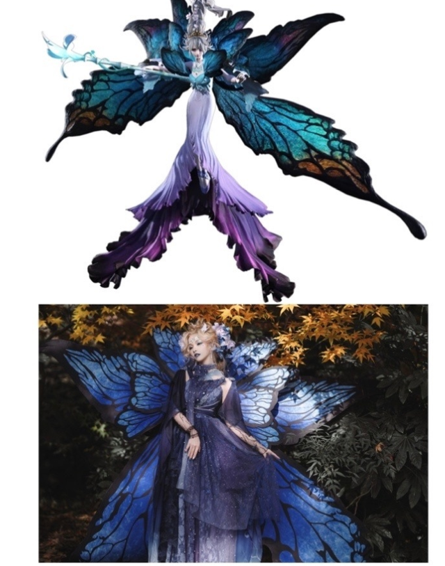 在鼠年年末,谢安然打算出一款蝴蝶元素的裙子,ff14玩家却不乐意了