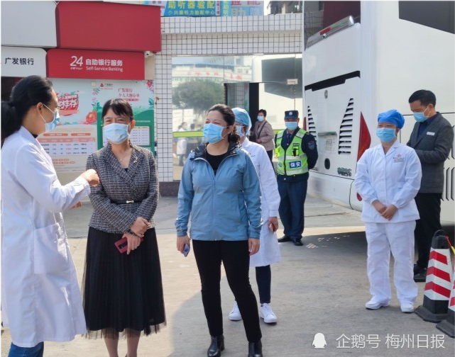 张晨到梅州市人民医院调研院感管理及安全生产工作