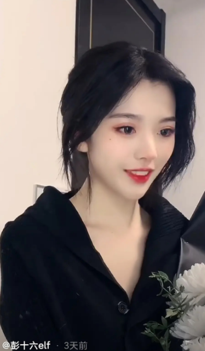 网红彭十六拍戏路透曝光本以为很丑但生图下的颜值绝了