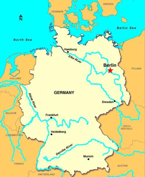 柏林的地理位置