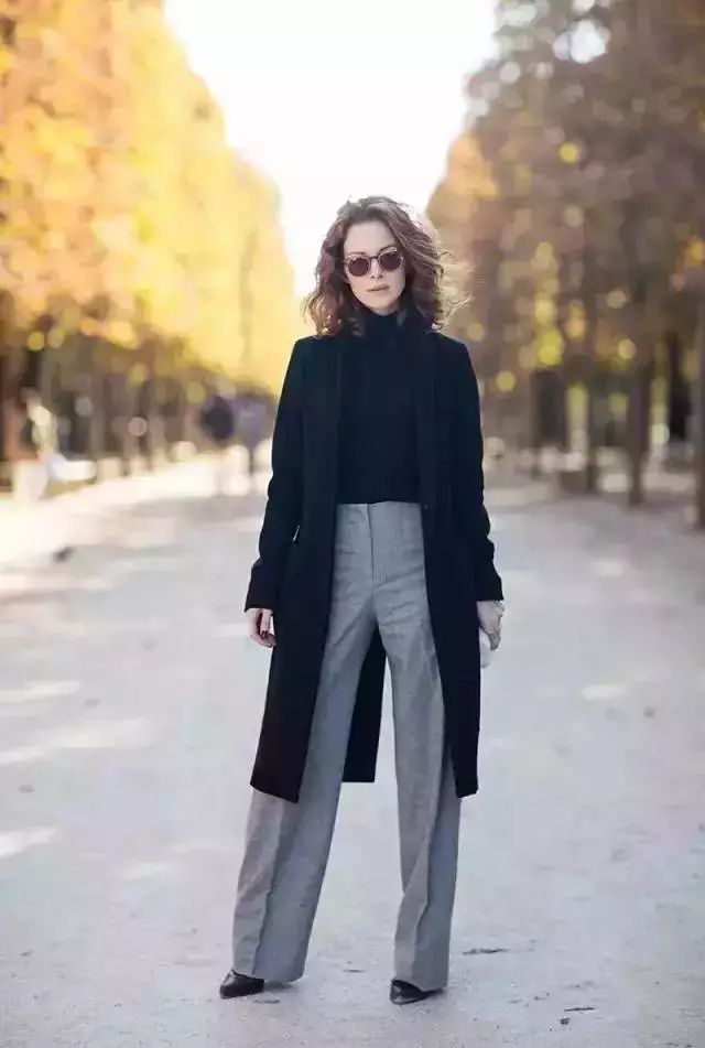 大衣 半裙,大衣 直筒裤,今冬这样穿美炸了
