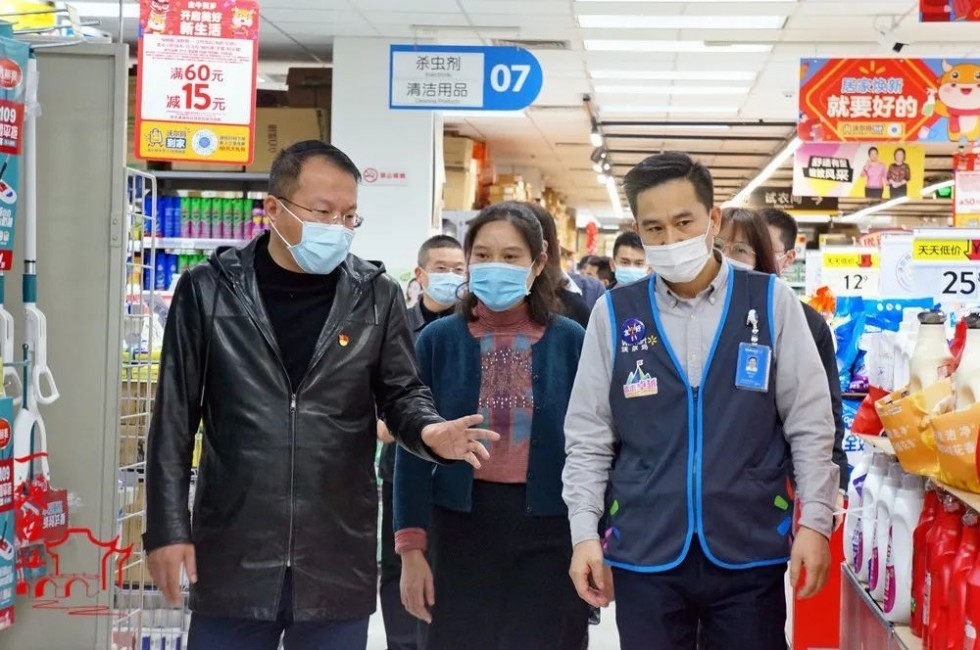 台江区领导检查疫情防控情况