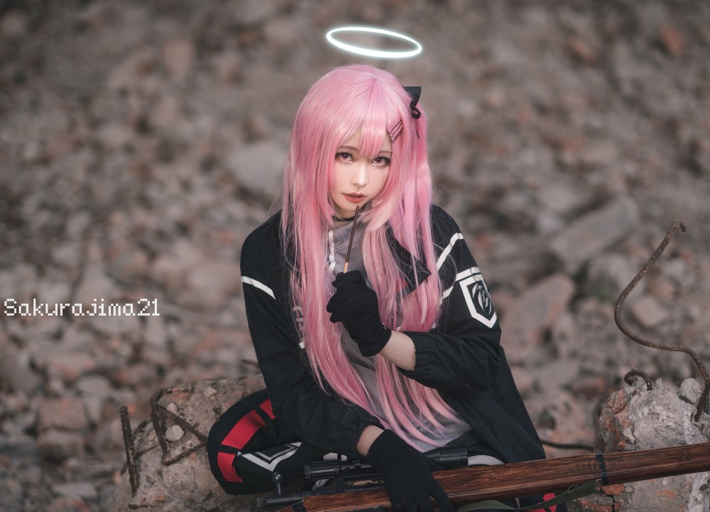 明日方舟安比尔cos正片