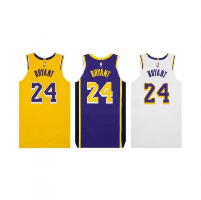 nbpa推出450件科比定制球衣 送给上季结束时还在激活名单的球员