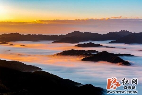 双牌冬日阳明云海别样美