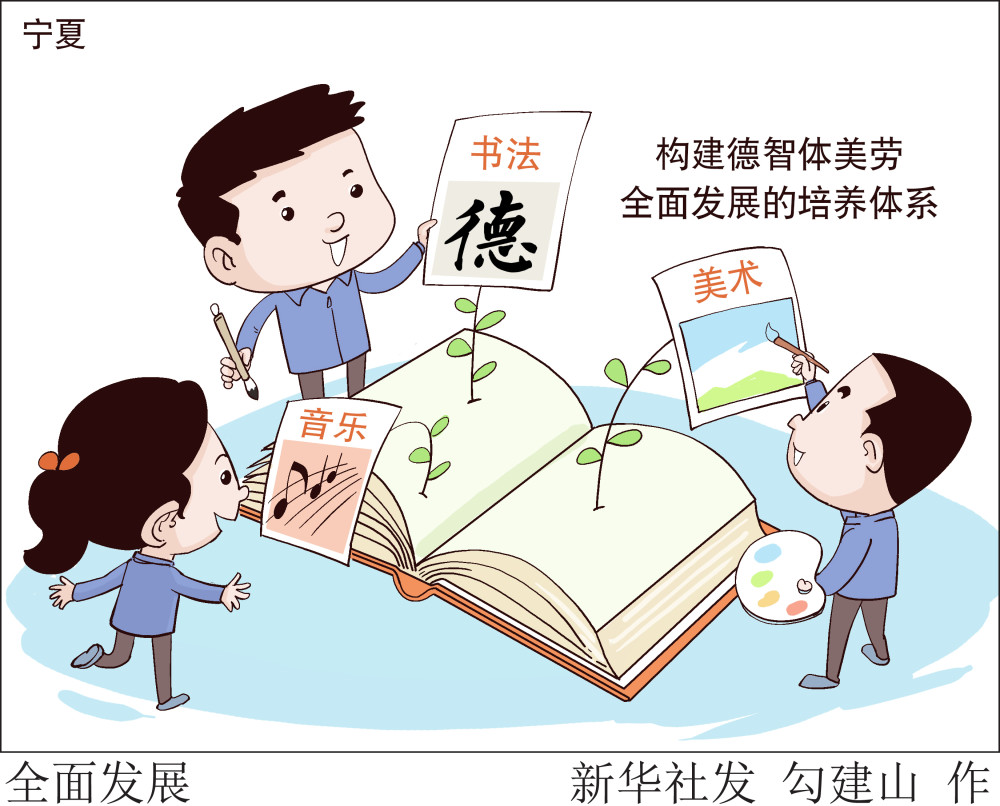 图表漫画教育全面发展