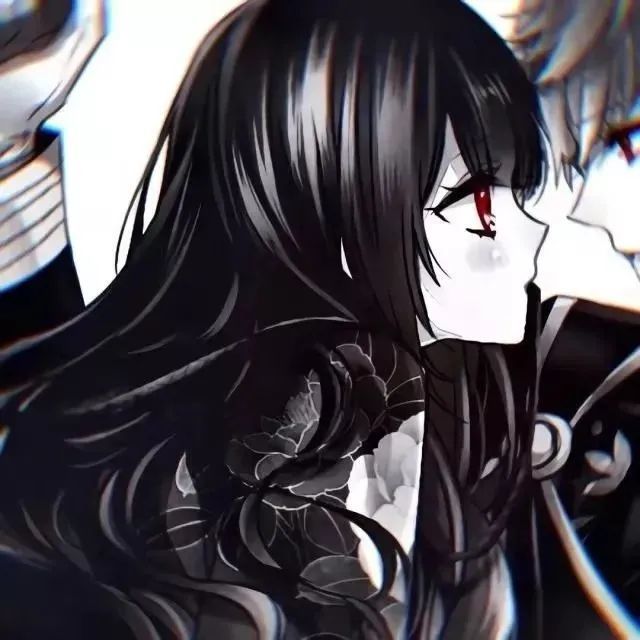 黑白情头精选黑白情侣头像