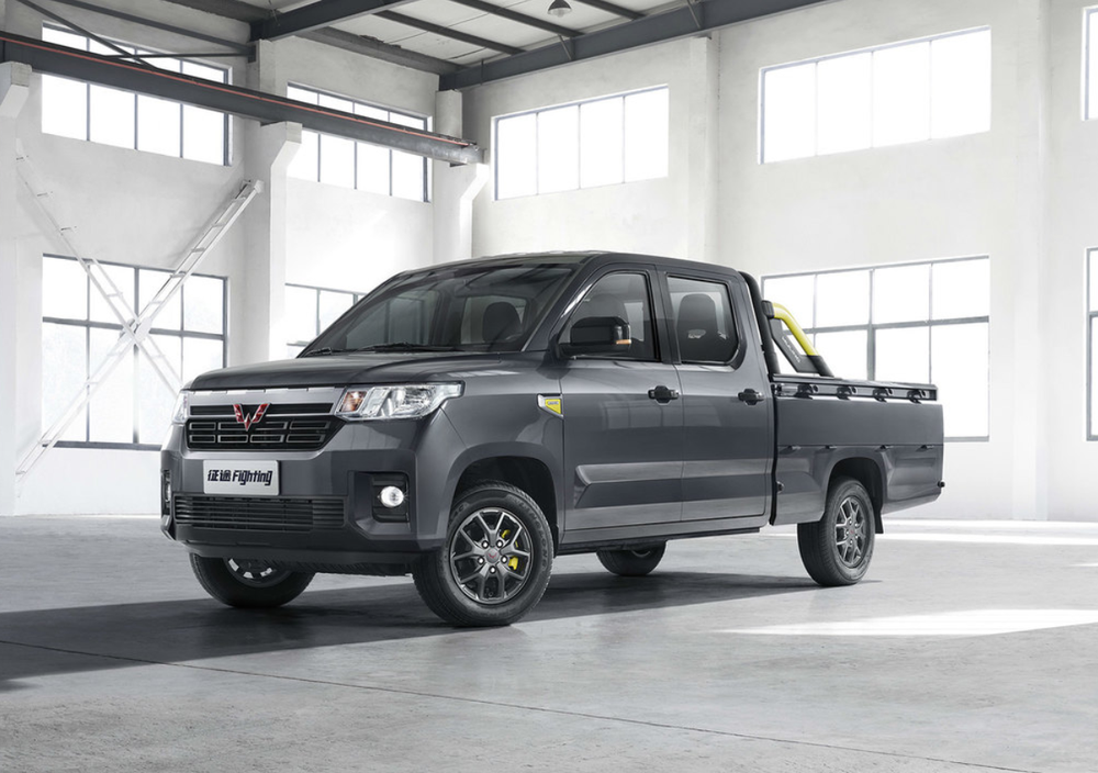 五菱皮卡配色方案出炉,取名很激情,动力很一般_腾讯新闻