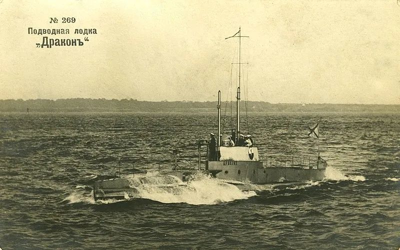 百年潜艇12:外战扬威,内战吃瘪,一战前后的俄国潜艇