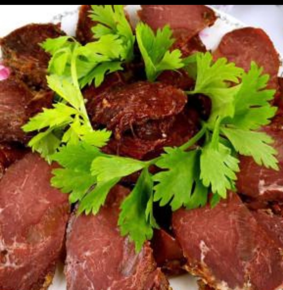 南京七家湾的熏牛肉