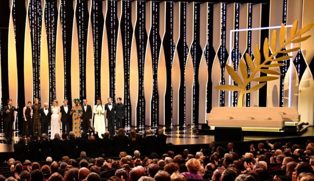 戛纳电影节颁奖礼现场