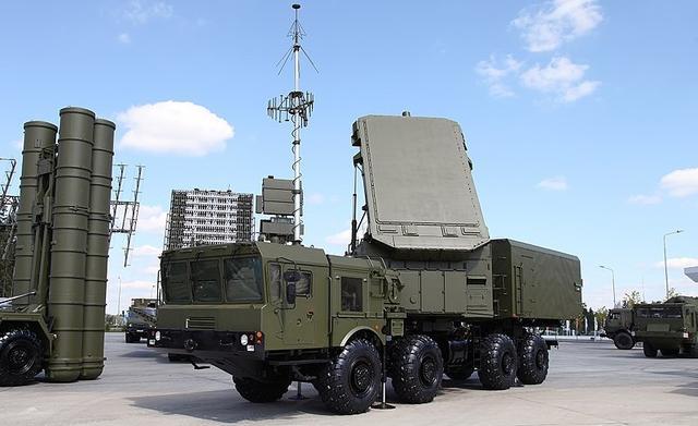 s-400防空系统的雷达车