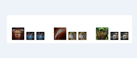 飓风,鬼刀,正义之手核心英雄装备8斗士,1霸王,1铁匠,3永恒之森阵容