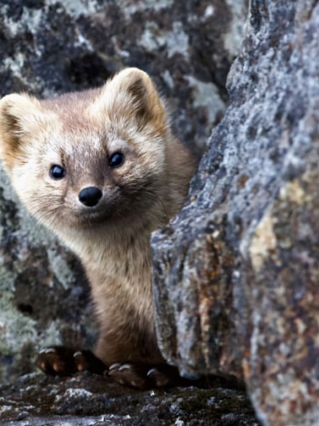 林草科普紫貂林海精灵