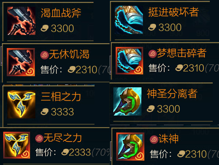 暮潮朔望台风你不知道的奥恩升级装备名字其中神圣分离者最霸气