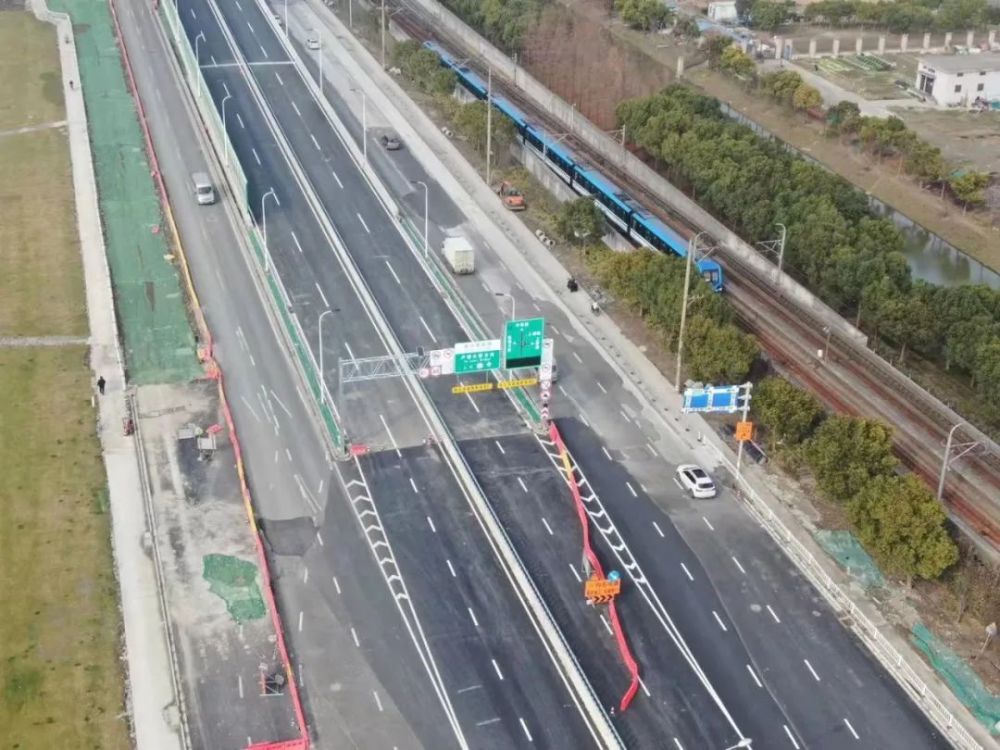 浦星公路跨芦恒路节点改造完成即将通车沿线居民出行更便捷