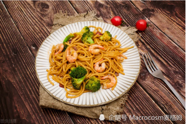 孕妈们试试这道西兰花鲜虾意面