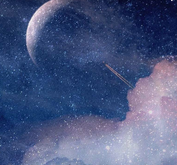 超超超温柔的星空背景图