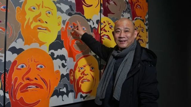 湖南省博物馆方力钧版画展云开幕方力钧带你线上直播看展