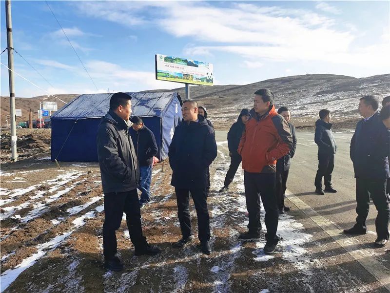 省发改委刘守辉一行来松调研黄河流域生态保护和高质