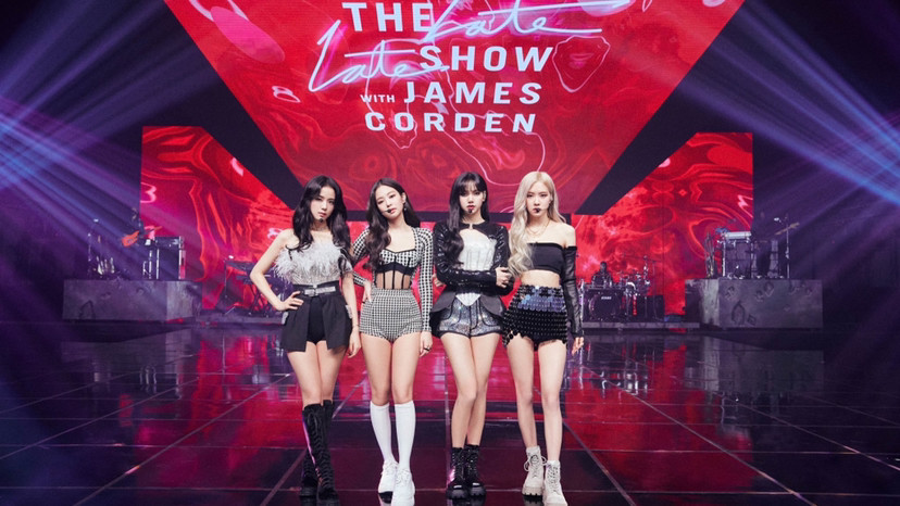 blackpink深夜秀新舞台公开长发的lisa好飒朴彩英辣妹回归