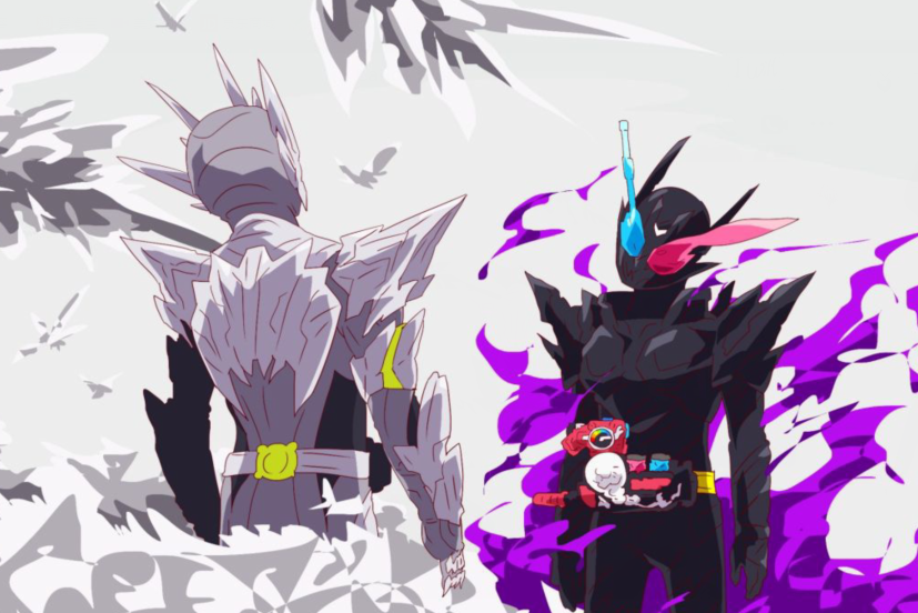 假面骑士同样是歪头黑化小魔王无比凶狠或人像憨憨飞羽真气势全无