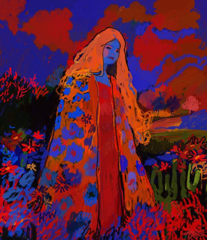 hollywarburton藏在色彩中的情绪