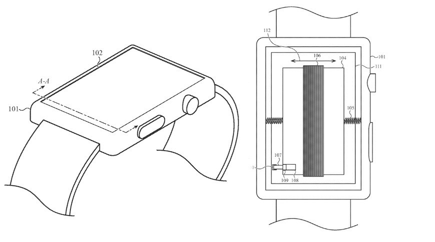 蘋果研究如何使 Apple Watch 電池移動 提供觸覺反饋