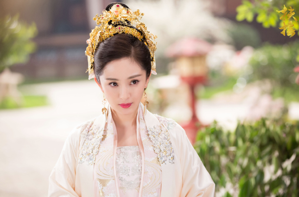 几大古装美女,杨幂,赵丽颖,迪丽热巴,哪位宫妃扮相最得你心?