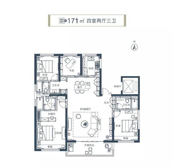 300万 赛道三开三捷,这个大平层做对了什么?