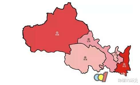 "西北五省"的综合实力对比,谁才是真正的top1!