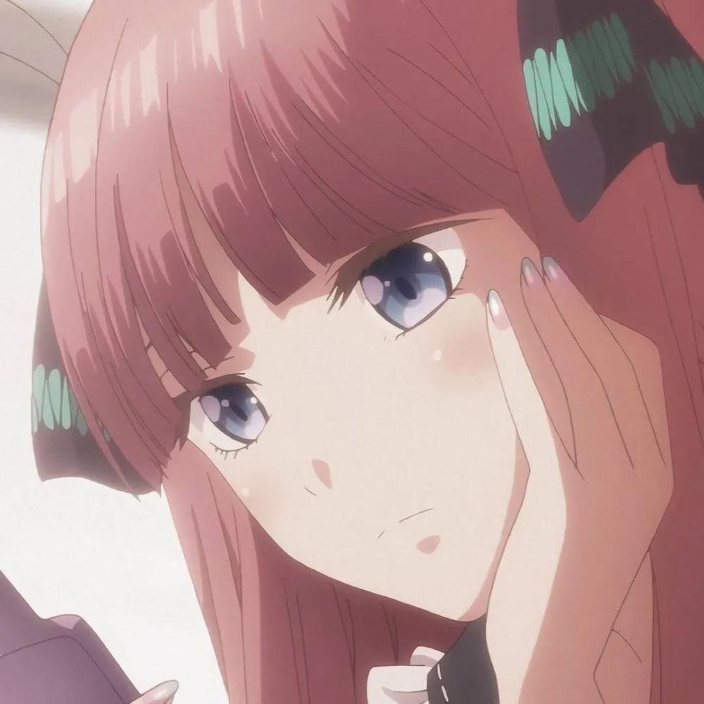 五等分的花嫁敢爱敢恨的中野二乃真正的傻白甜动漫头像