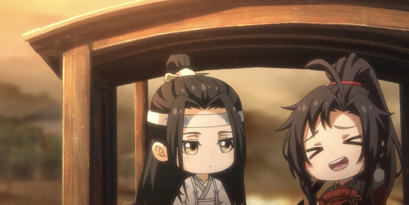魔道祖师q版顺利收官魏无羡又被送枇杷蓝湛哄人说姑苏话