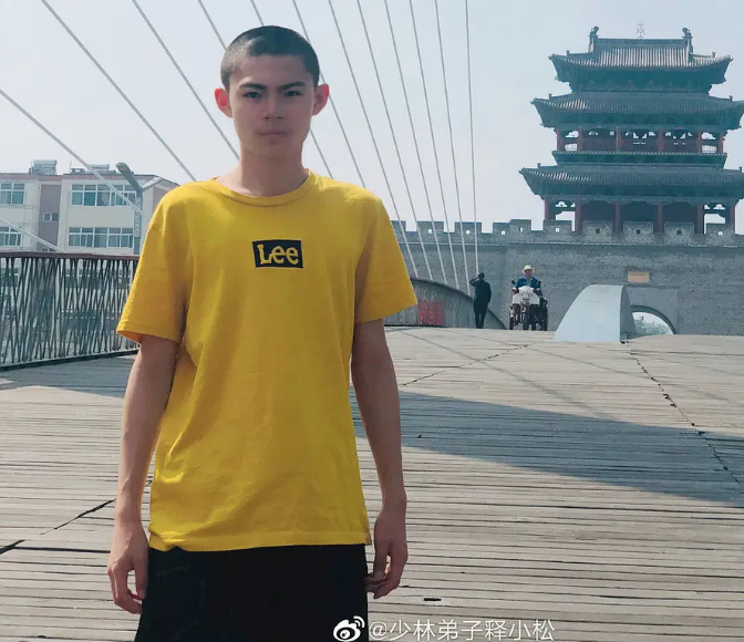 他从小就是少林弟子,自幼学武,长大后五官硬朗了许多,身高也直往上蹿.