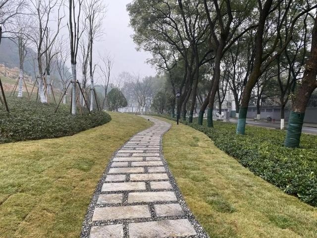 龟山路山脚整治前