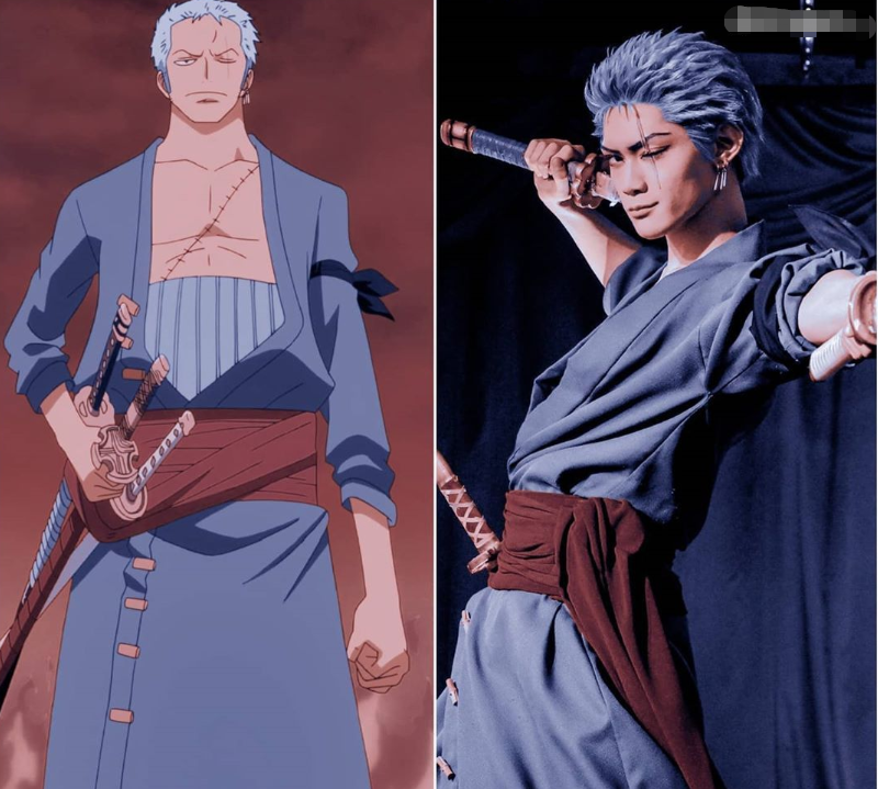 海贼王全员cos,索隆眼神犀利,女帝韵味十足,路飞来搞笑的