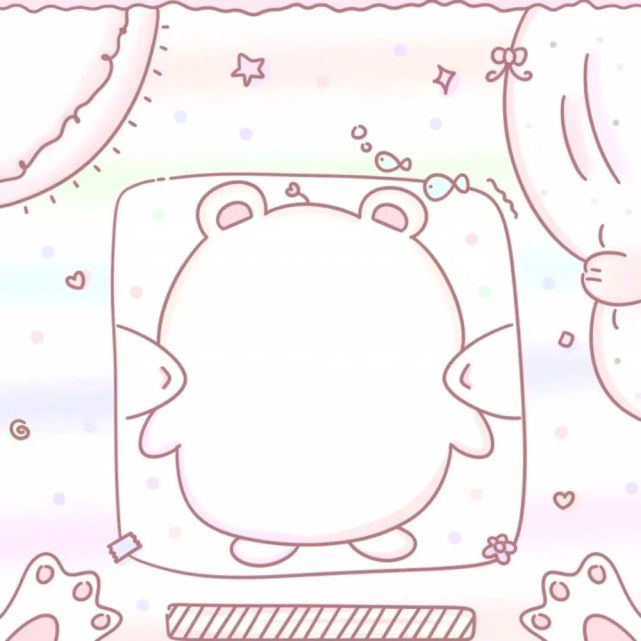 做好发给男朋友的可爱二维码框框2.