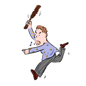 以案释法一言不合便开打男子持棍伤人获刑罚