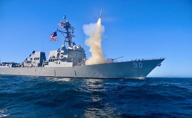霞飞号导弹驱逐舰美国官员向《海军时报》证实,上周从夏威夷启航抵达