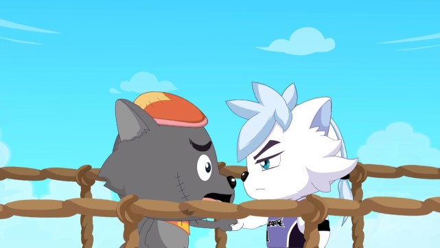 喜羊羊与灰太狼球胜狼救下灰太狼可是遗失了醒神花