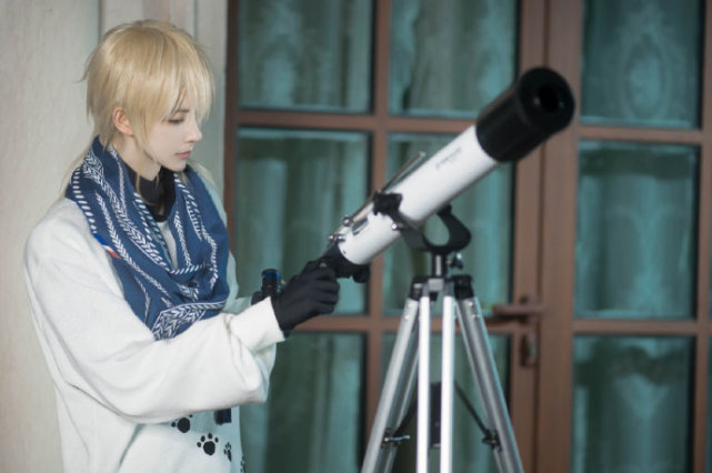 路辰cos,眼里的温柔是我的星空|路辰|熊祁|星空|时空中的绘旅人|coser