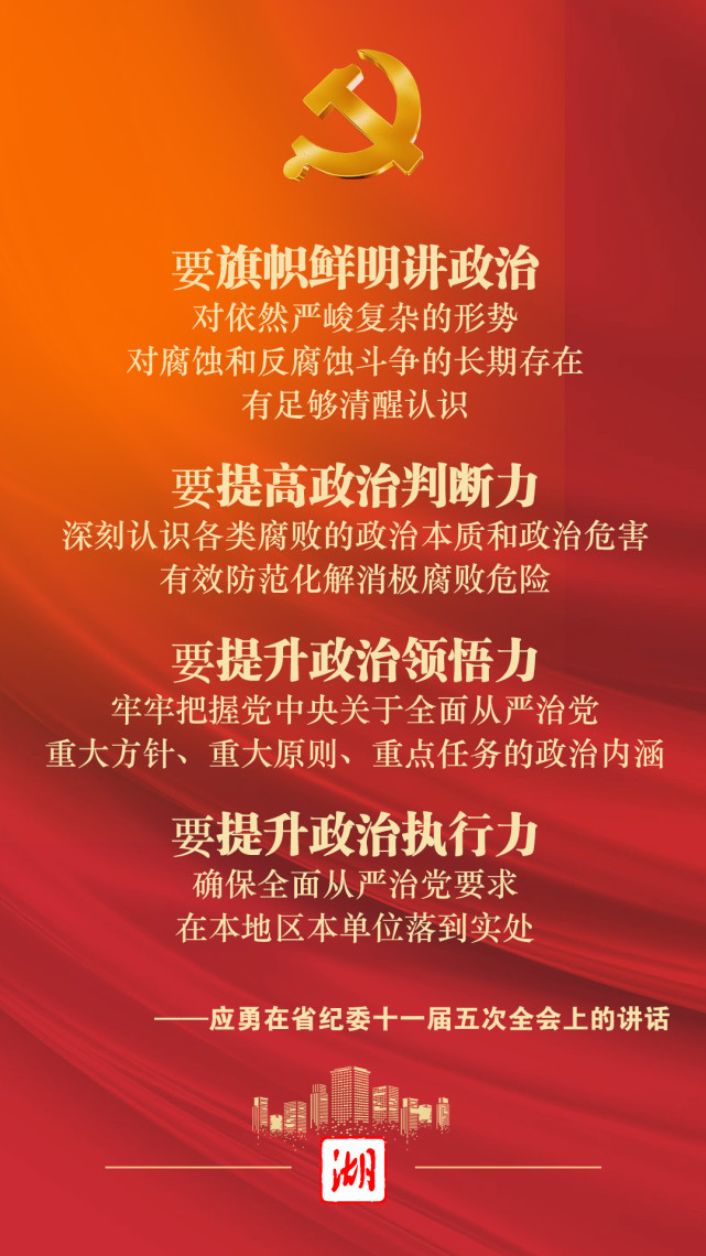 坚定不移推动全面从严治党向纵深发展 应勇在省纪委全会上这样强调