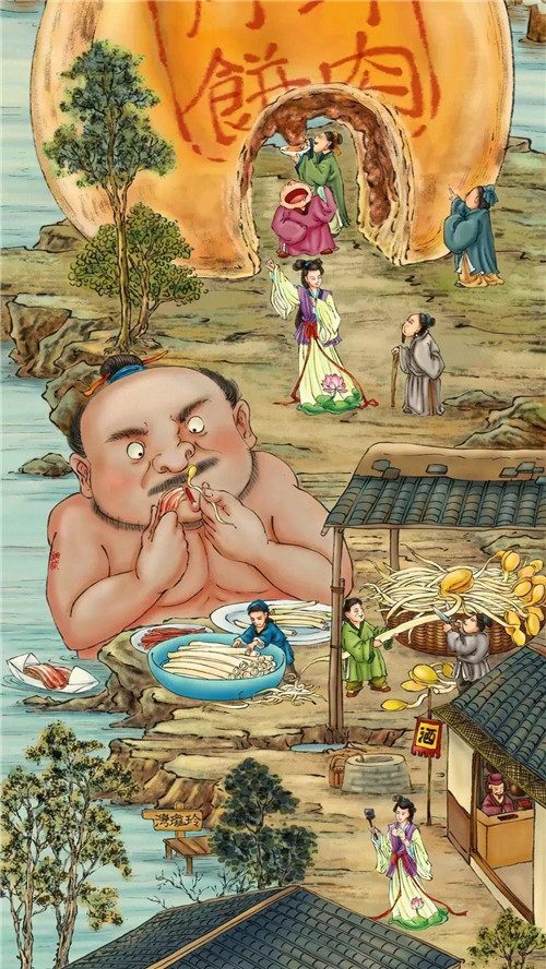 夏阿也不是世界上第一个"调侃"古人的画家,上世纪还曾有位名叫马塞尔