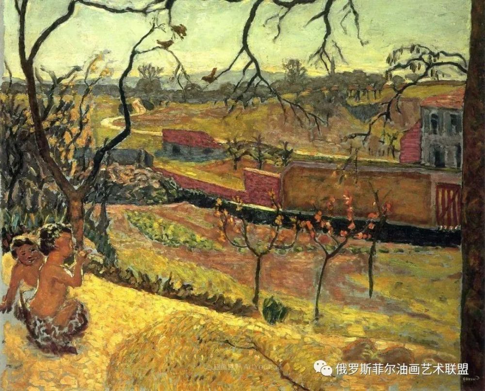 灿烂的色彩诗人法国著名画家皮埃尔博纳尔油画作品欣赏