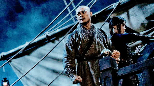 上映当天就冲上榜首今年难得的优质网络电影虚竹又回来了