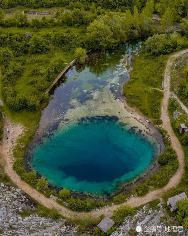 克罗地亚神秘的泉眼