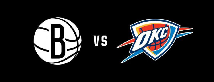 杜兰特缺席哈登献三双篮网击败雷霆取得四连胜